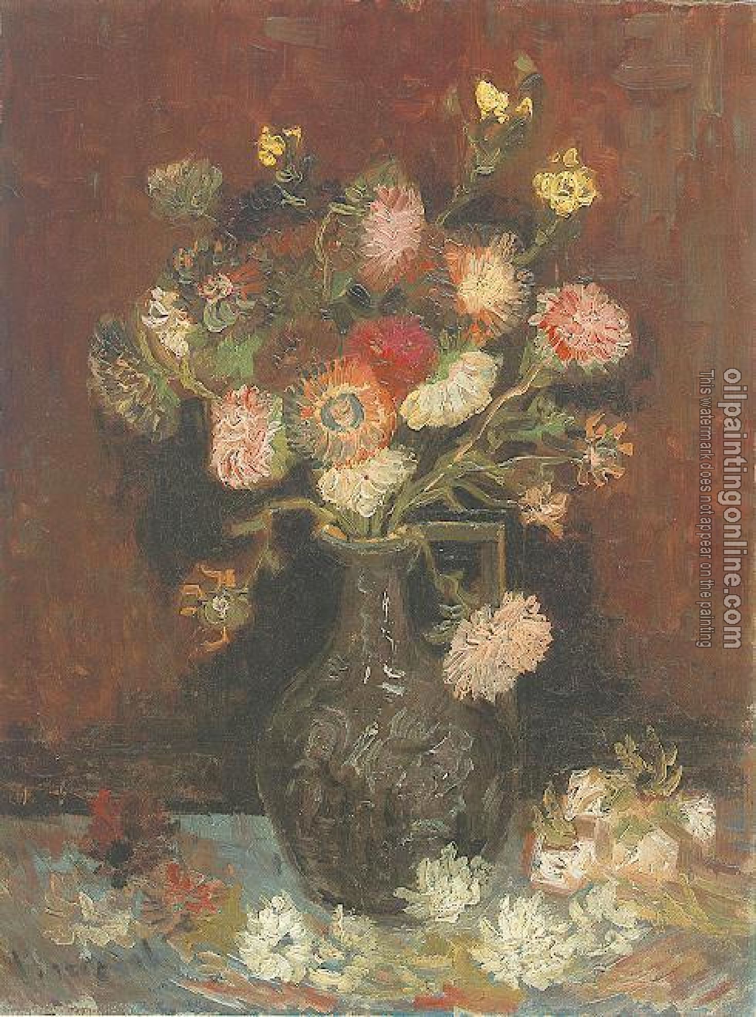 Gogh, Vincent van - Vase with Asters and Phlox